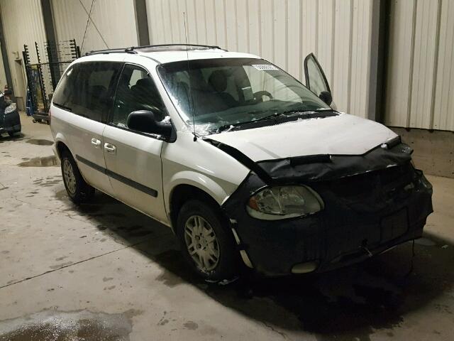 1D4GP25R97B108230 - 2007 DODGE CARAVAN SE WHITE photo 1