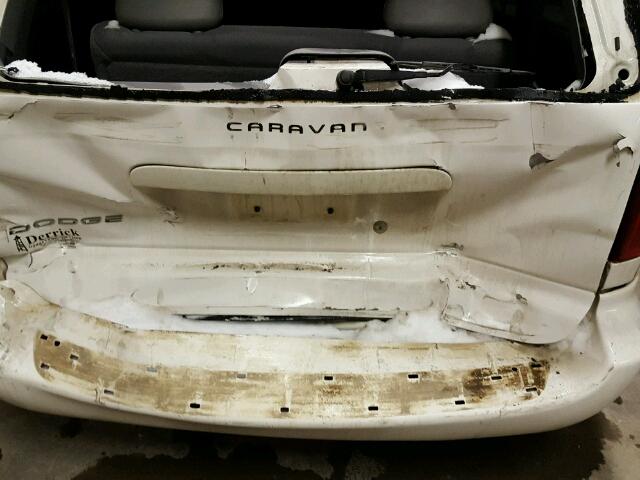 1D4GP25R97B108230 - 2007 DODGE CARAVAN SE WHITE photo 9