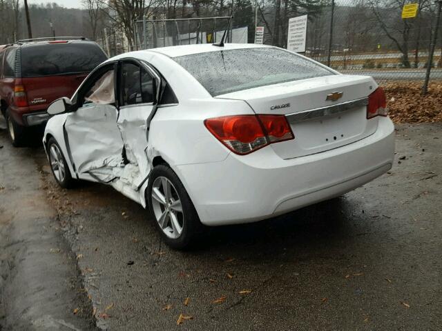 1G1PG5SCXC7321353 - 2012 CHEVROLET CRUZE LT WHITE photo 3