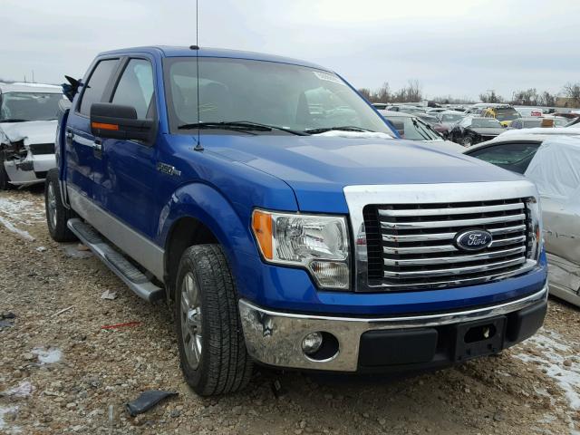 1FTFW1CF8CFA34901 - 2012 FORD F150 SUPER BLUE photo 1