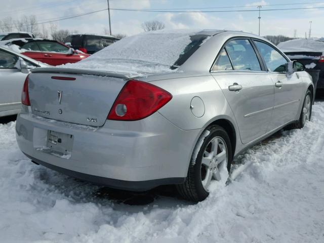 1G2ZG58N574214506 - 2007 PONTIAC G6 BASE SILVER photo 4