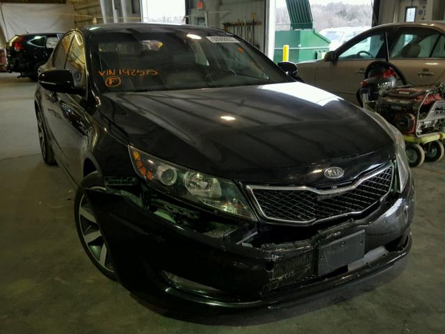 KNAGR4A64B5142515 - 2011 KIA OPTIMA SX BLACK photo 1