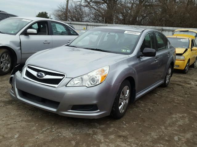 4S3BMBA60B3238850 - 2011 SUBARU LEGACY 2.5 SILVER photo 2