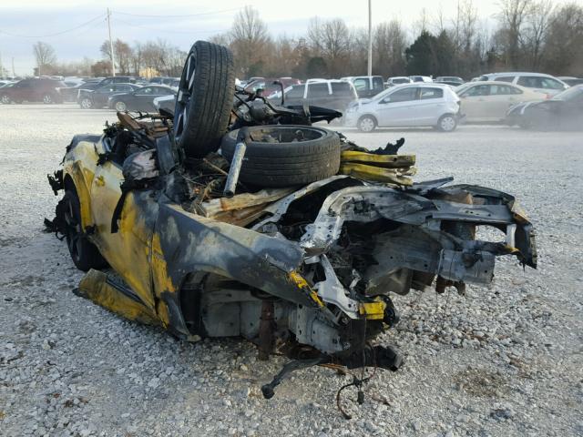 2G1FK1EJ6B9131589 - 2011 CHEVROLET CAMARO 2SS YELLOW photo 1