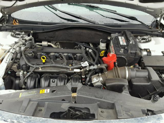 3FAHP0HA8CR382865 - 2012 FORD FUSION SE SILVER photo 7