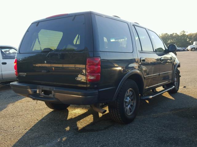 1FMRU15L51LA63952 - 2001 FORD EXPEDITION BLACK photo 4