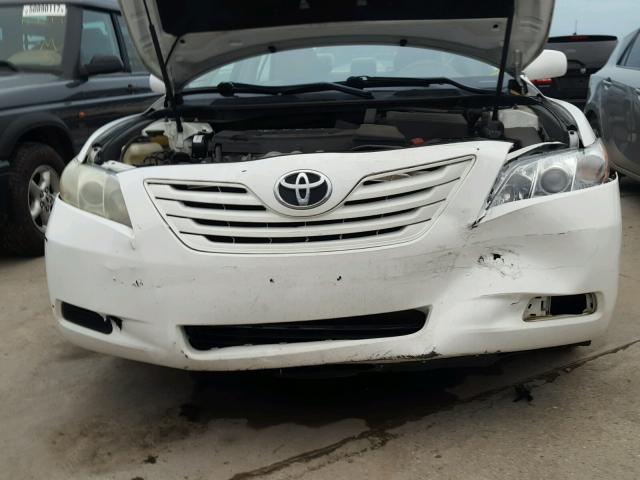 4T1BE46K29U917341 - 2009 TOYOTA CAMRY BASE WHITE photo 9