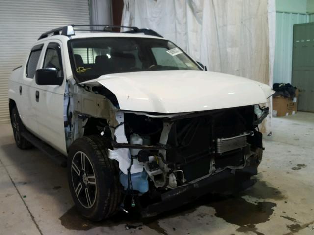 5FPYK1F70DB016253 - 2013 HONDA RIDGELINE WHITE photo 1