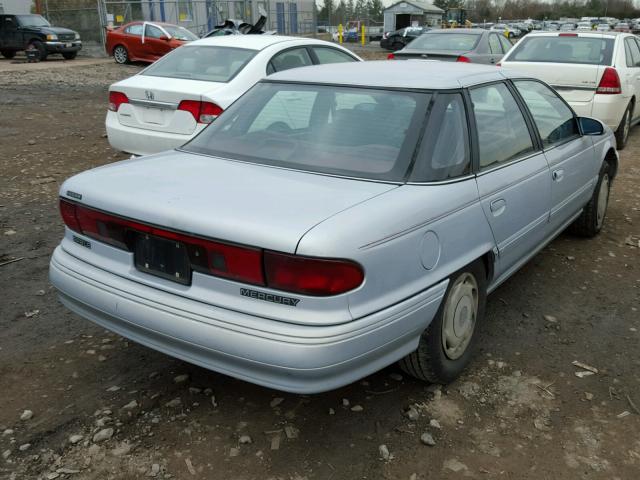 1MELM504XRA652597 - 1994 MERCURY SABLE GS SILVER photo 4