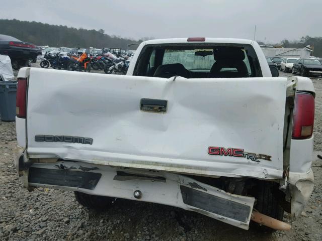 1GTCS1942T8529555 - 1996 GMC SONOMA WHITE photo 10