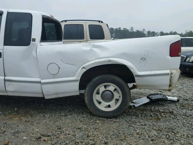 1GTCS1942T8529555 - 1996 GMC SONOMA WHITE photo 9