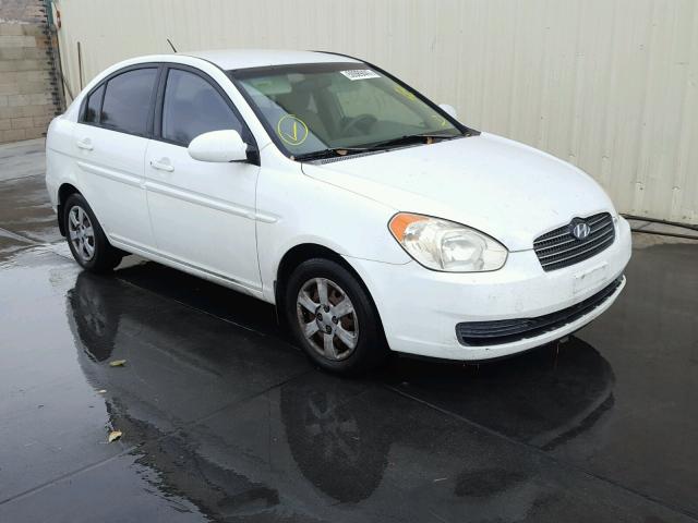 KMHCN46C36U028766 - 2006 HYUNDAI ACCENT GLS WHITE photo 1