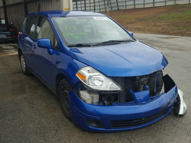 3N1BC13EX7L445634 - 2007 NISSAN VERSA S BLUE photo 1