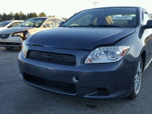 JTKDE167280243293 - 2008 SCION TC GRAY photo 9