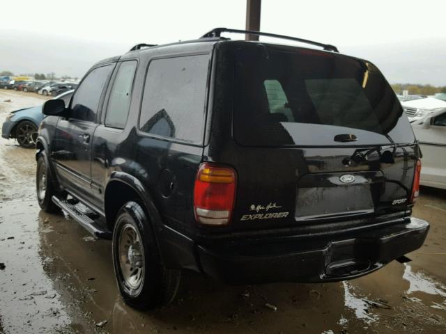 1FMYU22E9XUB69850 - 1999 FORD EXPLORER BLACK photo 3