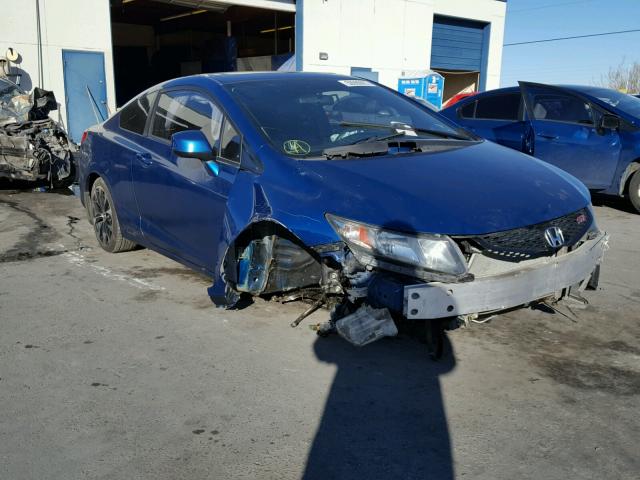 2HGFG4A58DH704800 - 2013 HONDA CIVIC SI BLUE photo 1