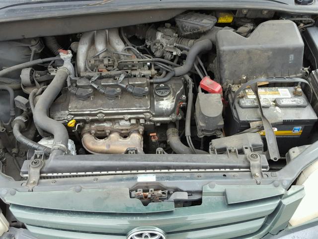 4T3ZF13C81U395138 - 2001 TOYOTA SIENNA LE GREEN photo 7