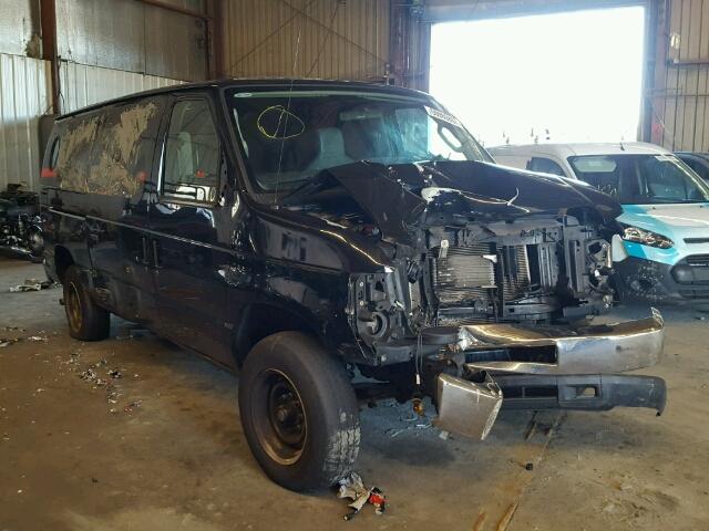 1FTNE1EW6BDA27533 - 2011 FORD ECONOLINE BLACK photo 1