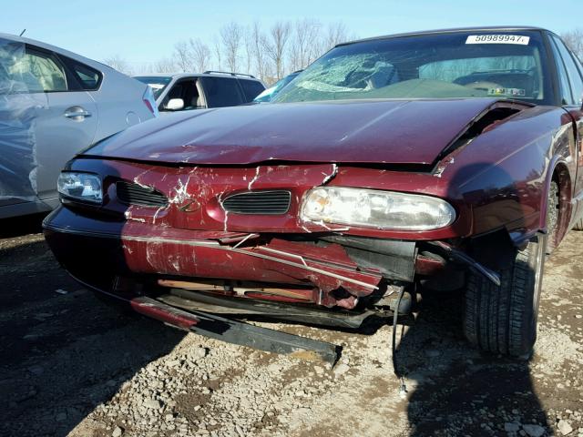 1G3HC52K5X4835858 - 1999 OLDSMOBILE 88 50TH AN MAROON photo 9