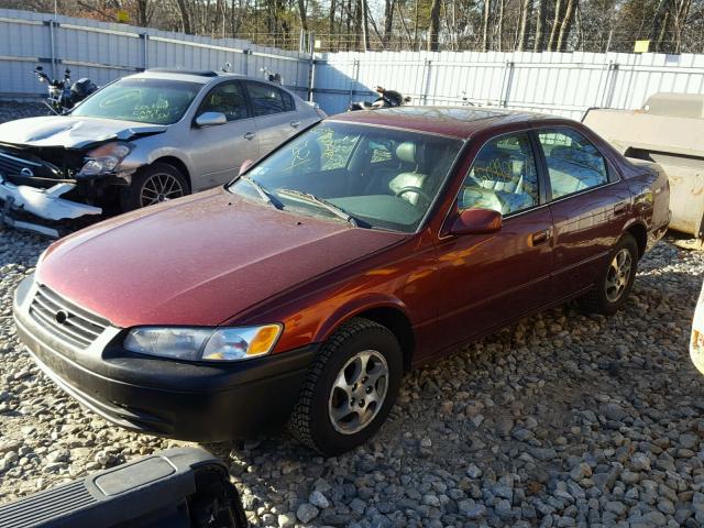 4T1BG22K9XU606684 - 1999 TOYOTA CAMRY CE MAROON photo 2