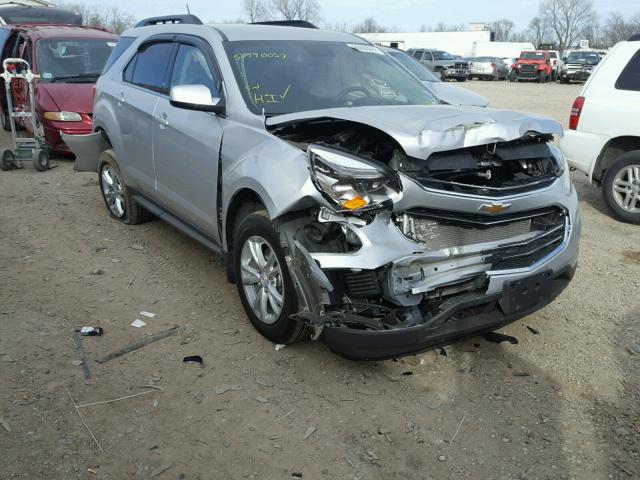 2GNALCEK8G1107102 - 2016 CHEVROLET EQUINOX LT SILVER photo 1