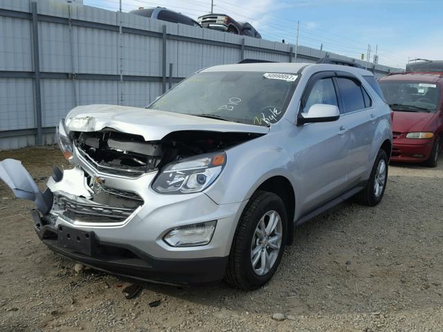 2GNALCEK8G1107102 - 2016 CHEVROLET EQUINOX LT SILVER photo 2