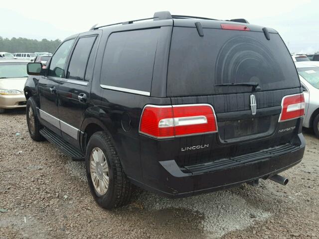 5LMFU28528LJ14742 - 2008 LINCOLN NAVIGATOR BLACK photo 3