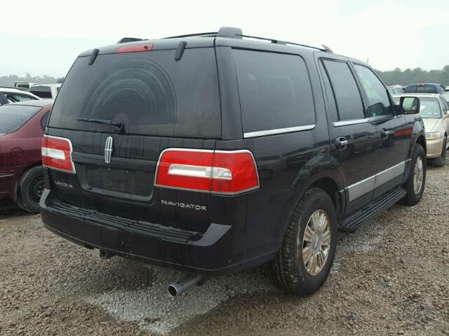 5LMFU28528LJ14742 - 2008 LINCOLN NAVIGATOR BLACK photo 4