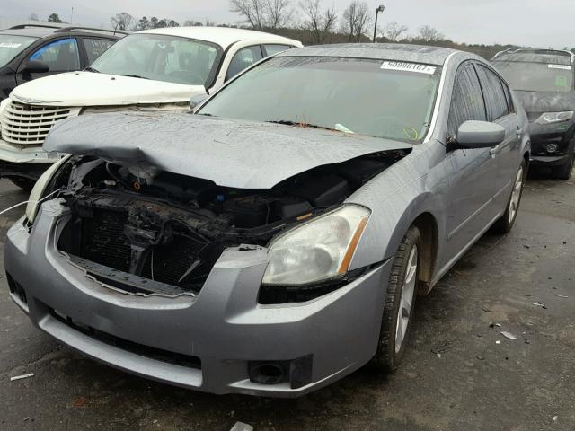 1N4BA41E87C802253 - 2007 NISSAN MAXIMA SE GRAY photo 2