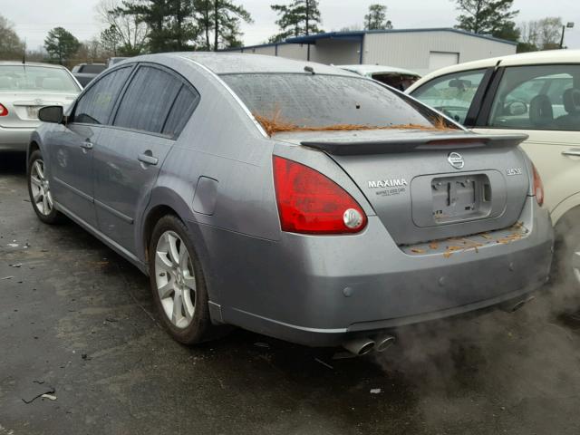 1N4BA41E87C802253 - 2007 NISSAN MAXIMA SE GRAY photo 3