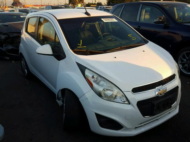 KL8CA6S90DC576242 - 2013 CHEVROLET SPARK LS WHITE photo 1