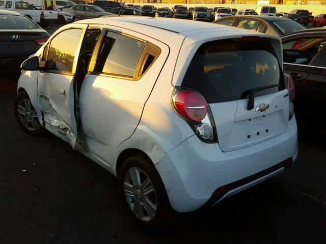 KL8CA6S90DC576242 - 2013 CHEVROLET SPARK LS WHITE photo 3