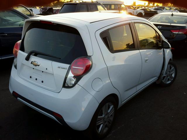 KL8CA6S90DC576242 - 2013 CHEVROLET SPARK LS WHITE photo 4