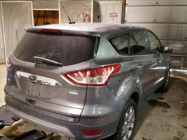 1FMCU9H91DUA30997 - 2013 FORD ESCAPE SEL GRAY photo 4