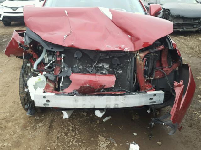 2T2BK1BA4BC108575 - 2011 LEXUS RX 350 RED photo 9