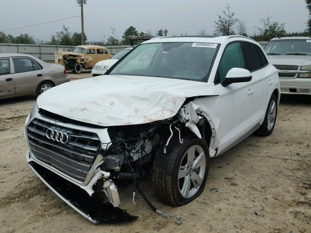 WA1ANAFYXJ2015162 - 2018 AUDI Q5 PREMIUM WHITE photo 2