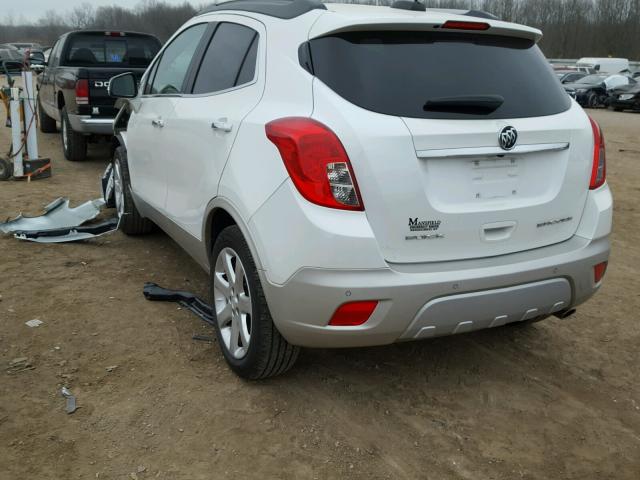 KL4CJDSB0FB238230 - 2015 BUICK ENCORE PRE WHITE photo 3