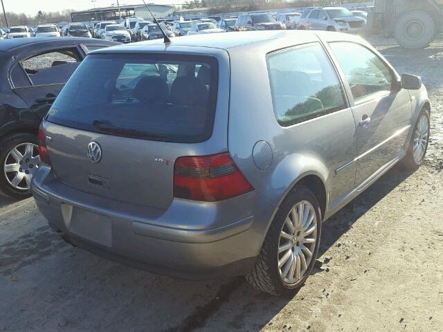 9BWDE61J054020820 - 2005 VOLKSWAGEN GTI SILVER photo 4