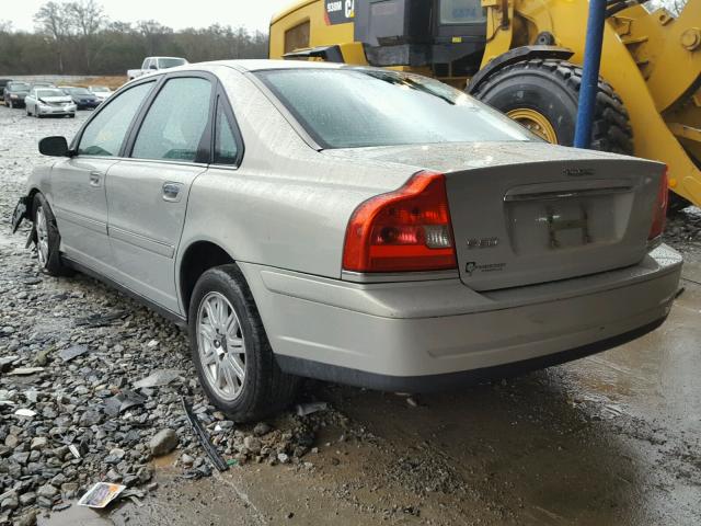 YV1TS59H241377775 - 2004 VOLVO S80 2.5T SILVER photo 3