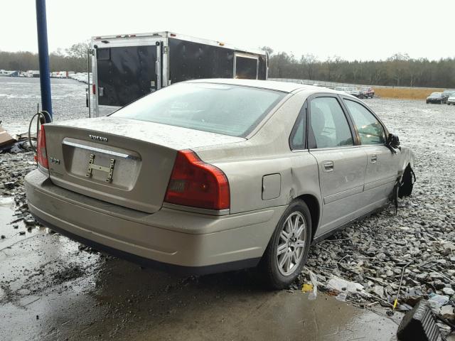 YV1TS59H241377775 - 2004 VOLVO S80 2.5T SILVER photo 4