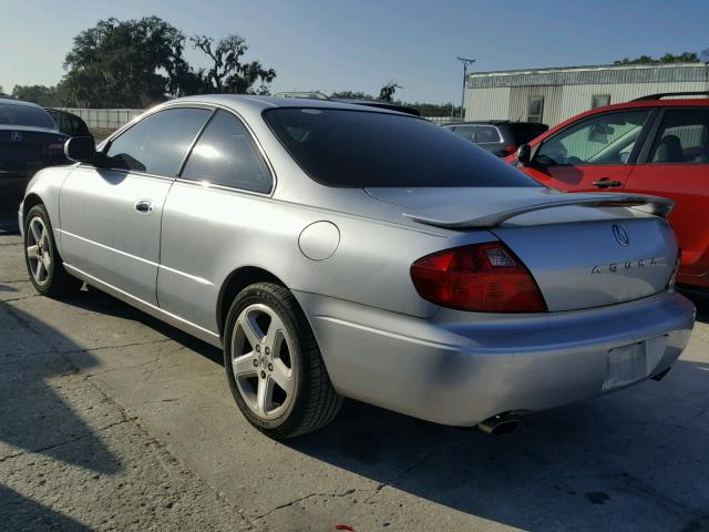 19UYA42611A007822 - 2001 ACURA 3.2CL TYPE SILVER photo 3