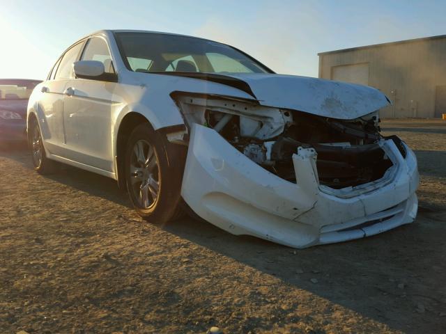 1HGCP2F65CA000818 - 2012 HONDA ACCORD SE WHITE photo 1