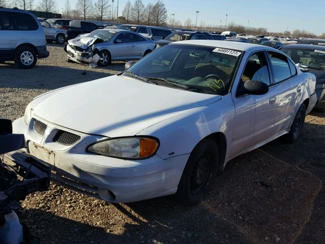 1G2NE52E15M217350 - 2005 PONTIAC GRAND AM S WHITE photo 2