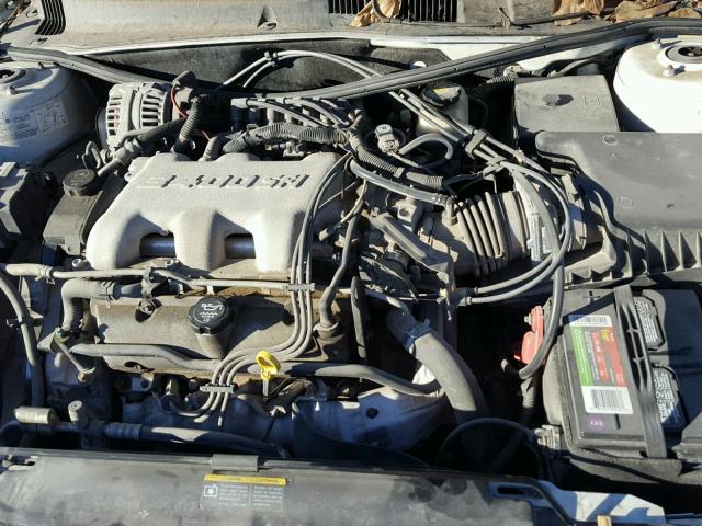 1G2NE52E15M217350 - 2005 PONTIAC GRAND AM S WHITE photo 7