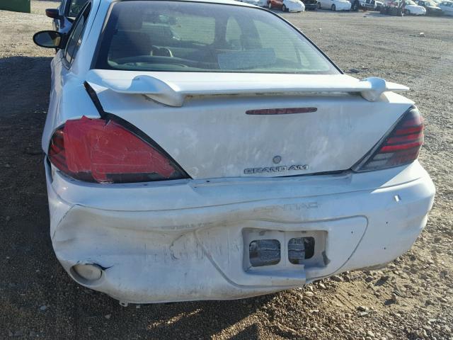 1G2NE52E15M217350 - 2005 PONTIAC GRAND AM S WHITE photo 9