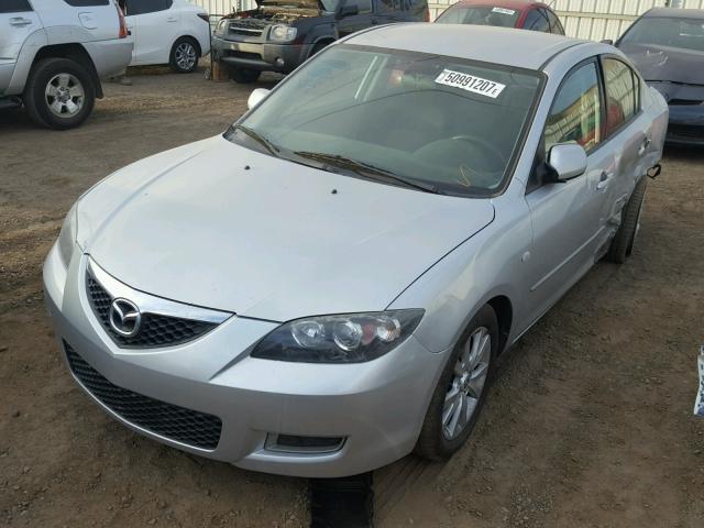 JM1BK32FX71606495 - 2007 MAZDA 3 I SILVER photo 2