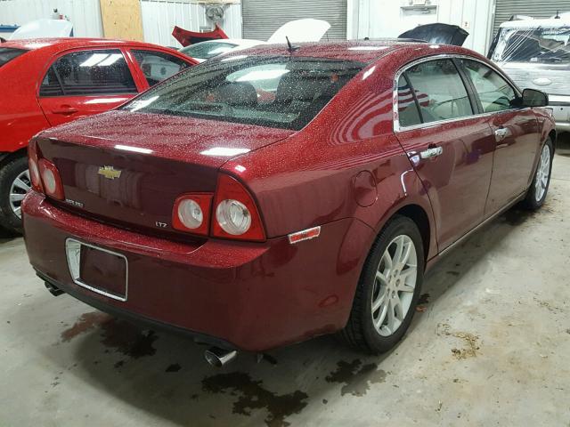 1G1ZK57769F109566 - 2009 CHEVROLET MALIBU LTZ 栗色 照片 4