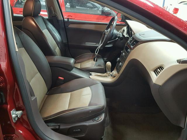 1G1ZK57769F109566 - 2009 CHEVROLET MALIBU LTZ 栗色 照片 5