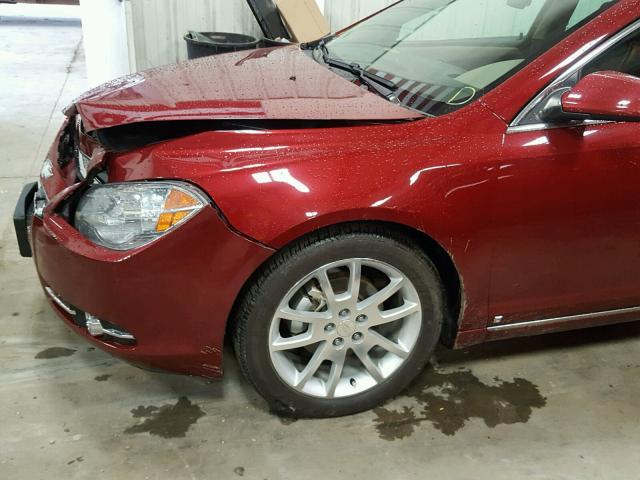 1G1ZK57769F109566 - 2009 CHEVROLET MALIBU LTZ 栗色 照片 9