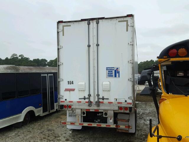 1GRAA06235B707394 - 2005 GREAT DANE TRAILER SEMI TRAIL WHITE photo 4